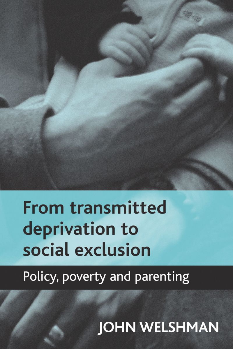 book: From transmitted deprivation to social exclusion
