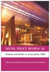 book: Social Policy Review 20