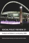 book: Social Policy Review 21