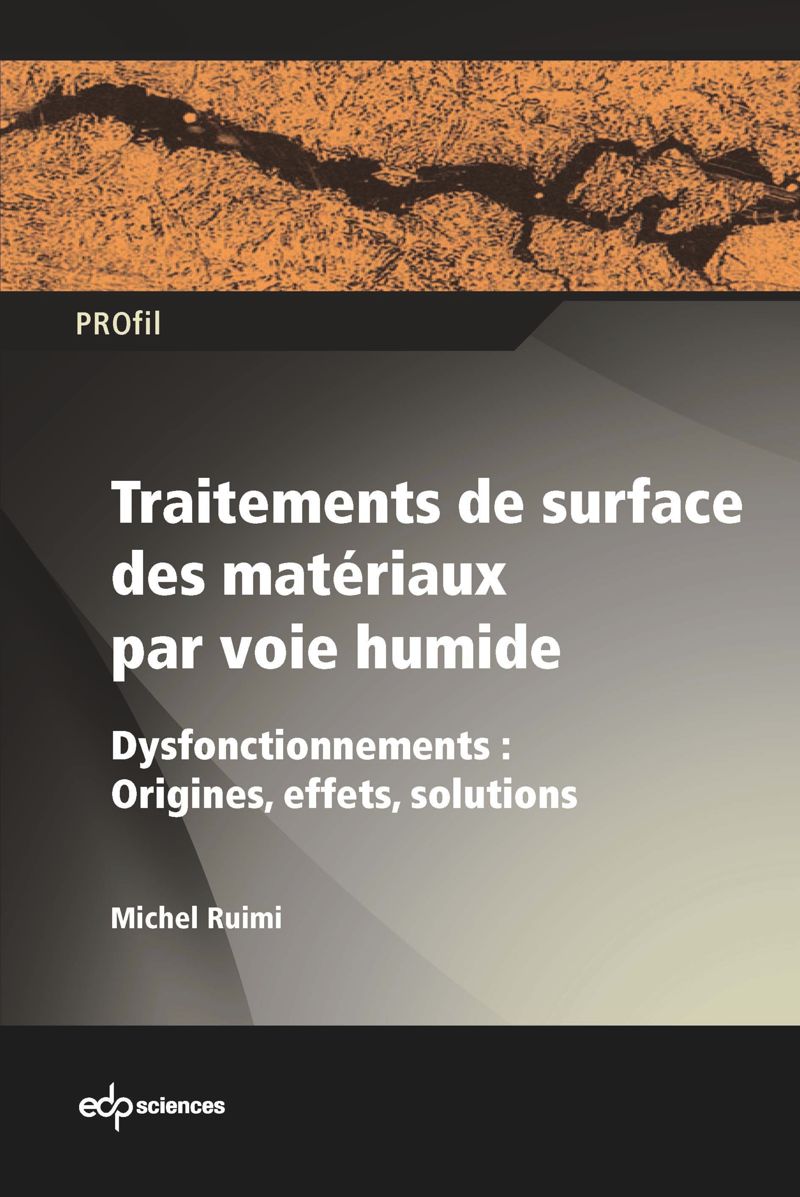 book: Traitements de surface des matériaux par voie humide