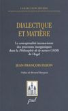 book: Dialectique et matière