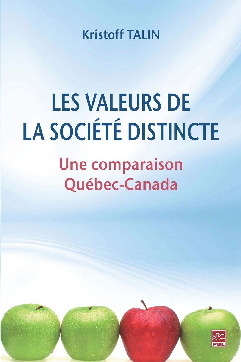 book: Les valeurs de la société distincte