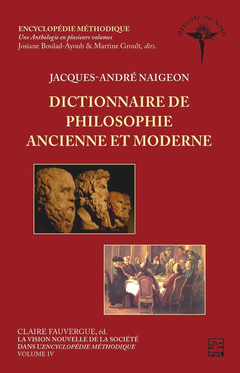 book: La vision nouvelle de la société dans l'Encyclopédie méthodique. Volume IV