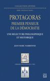 book: Protagoras, premier penseur de la démocratie