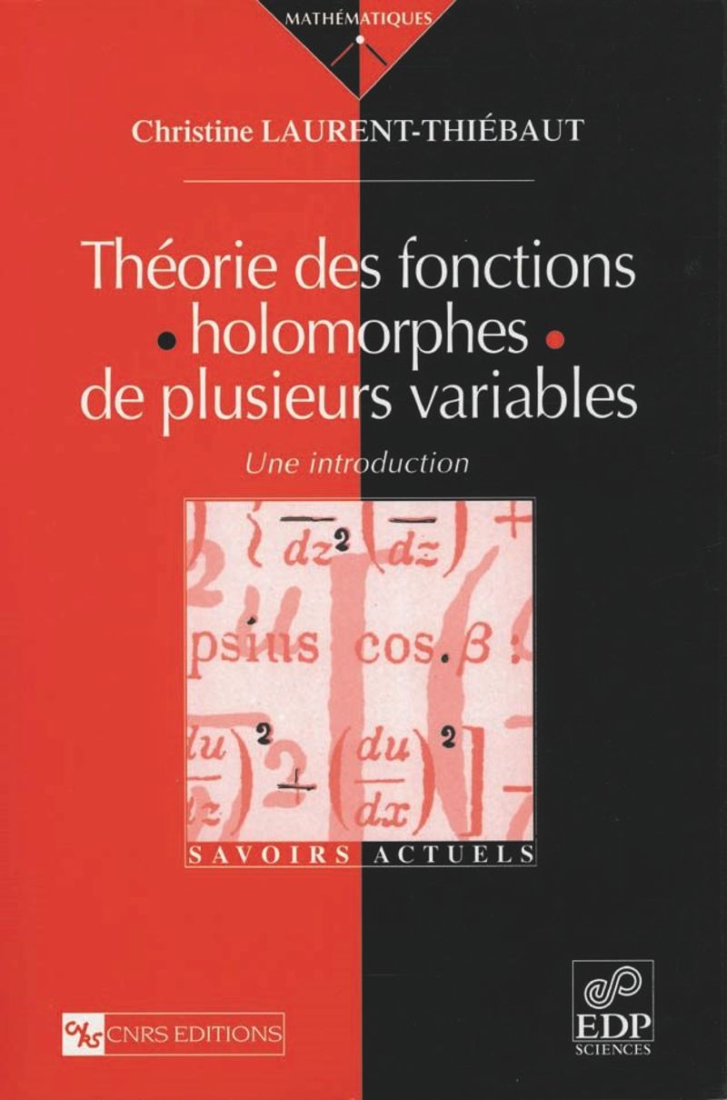 book: Théorie des fonctions holomorphes de plusieurs variables