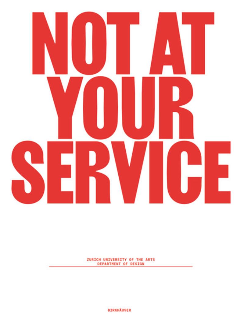 book: Not at Your Service