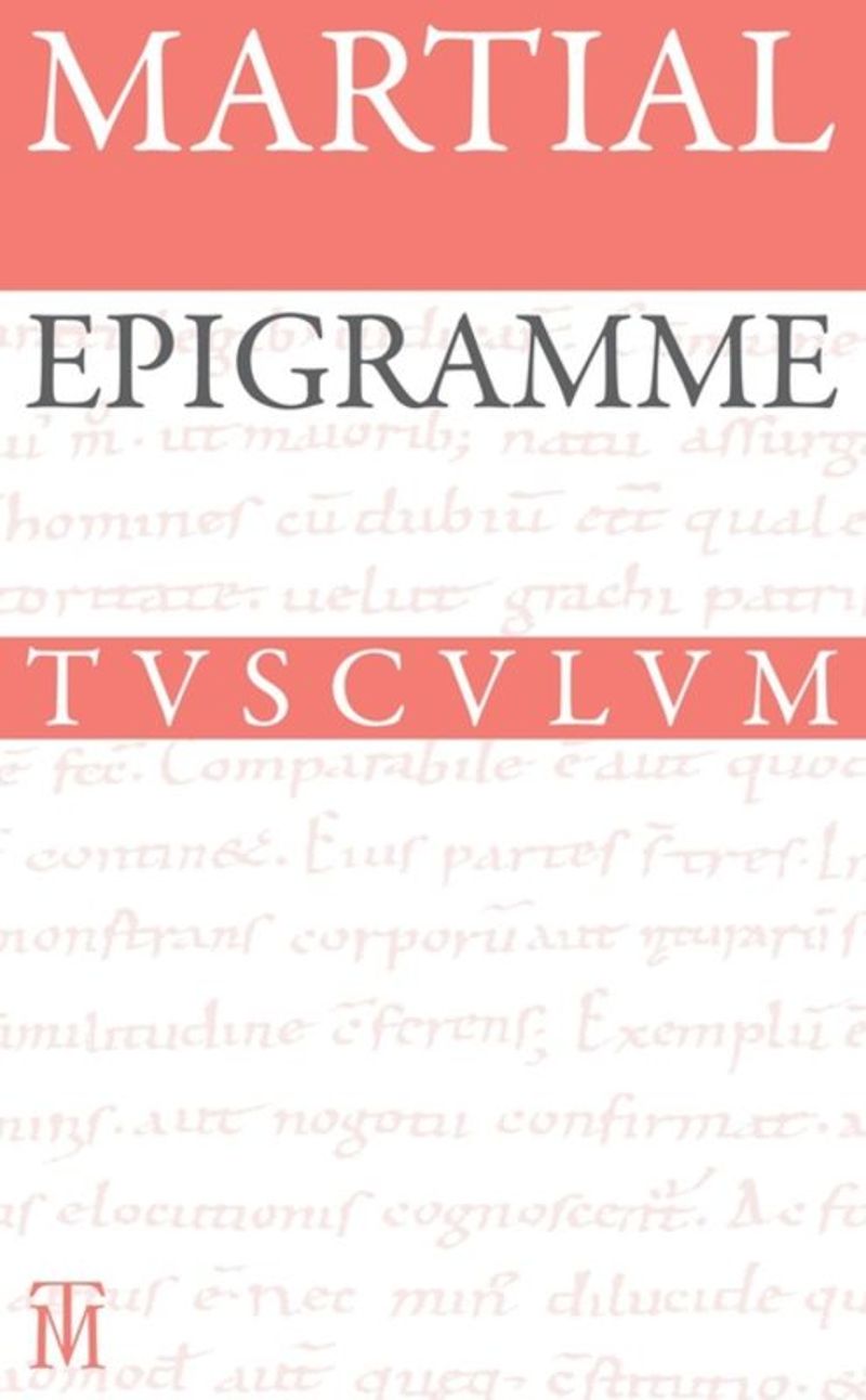 book: Epigramme