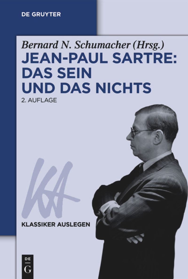 book: Jean-Paul Sartre: Das Sein und das Nichts