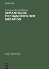 book: Semantische Mechanismen der Negation