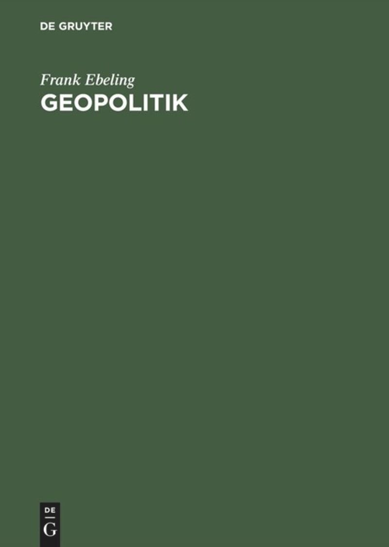 book: Geopolitik