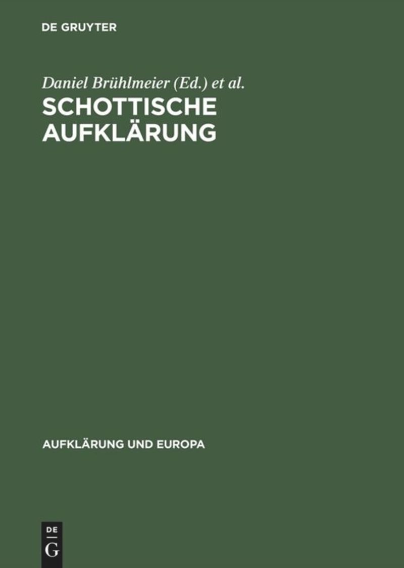 book: Schottische Aufklärung