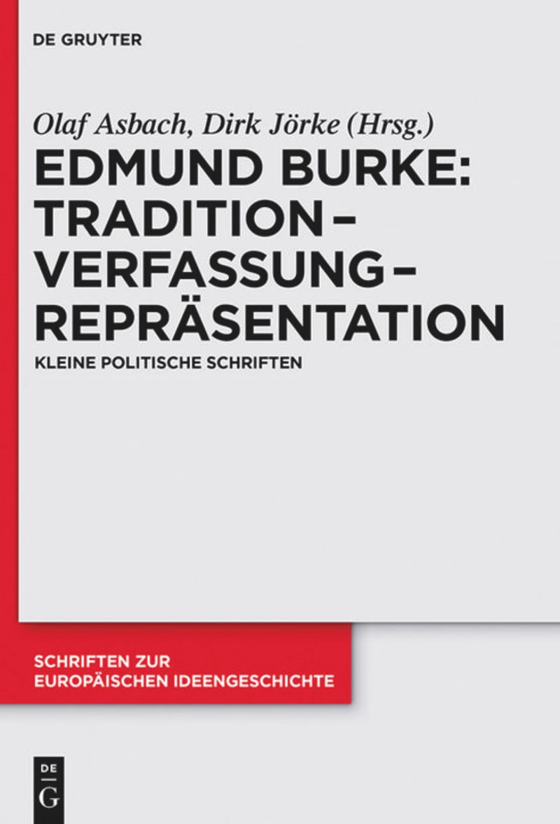 book: Tradition – Verfassung – Repräsentation