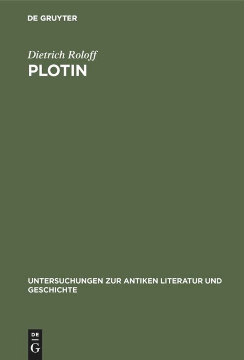 book: Plotin