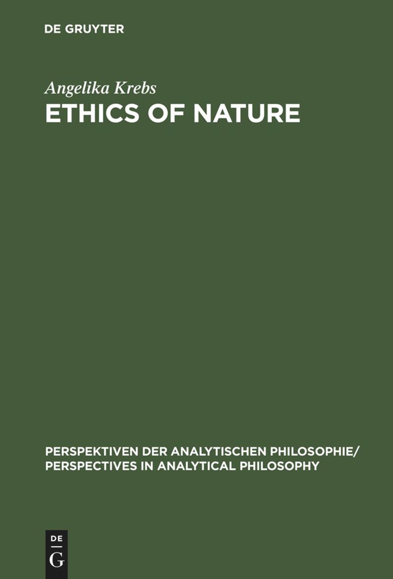 book: Ethics of Nature