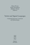book: Verbal and Signed Languages
