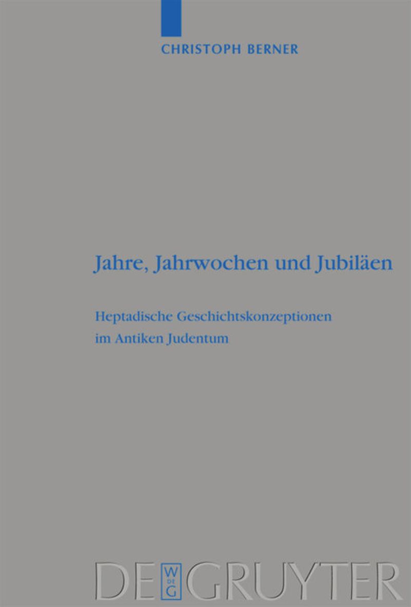 book: Jahre, Jahrwochen und Jubiläen
