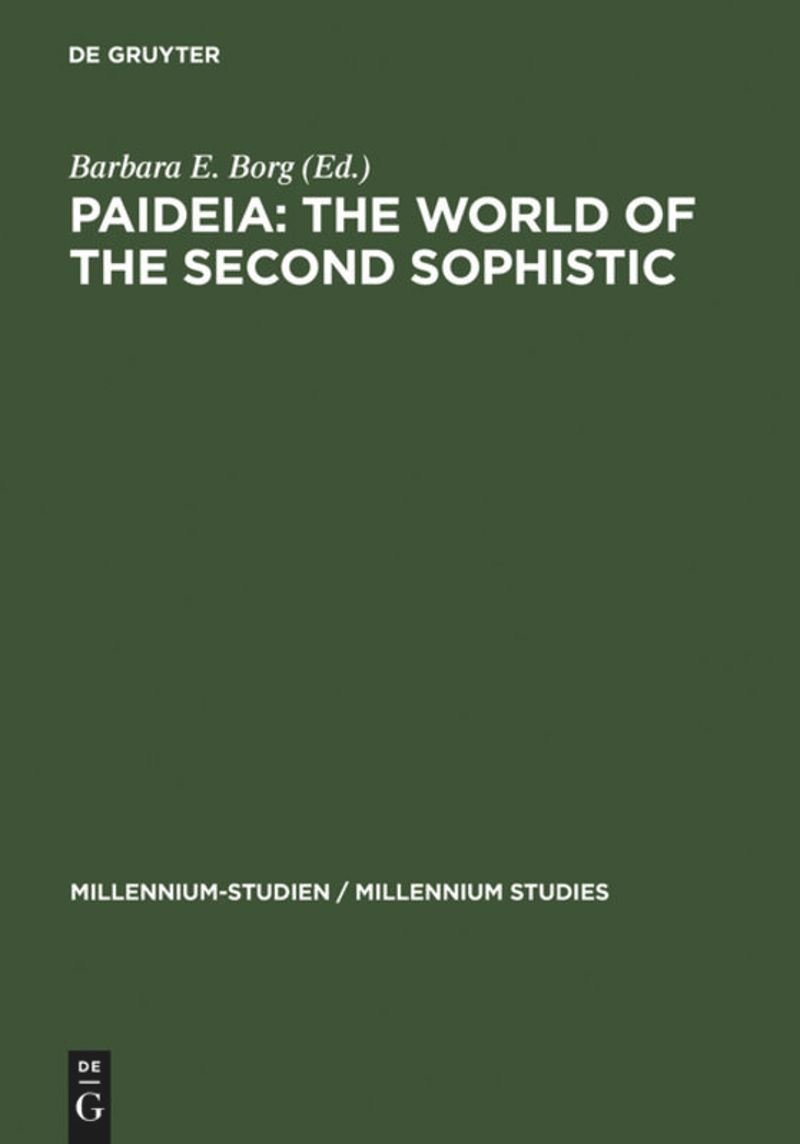 book: Paideia: The World of the Second Sophistic
