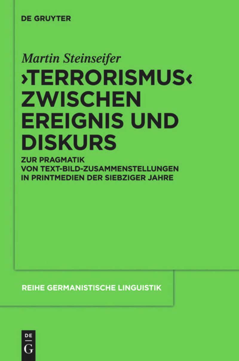 book: "Terrorismus" zwischen Ereignis und Diskurs
