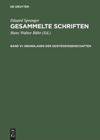 book: Band VI Grundlagen der Geisteswissenschaften