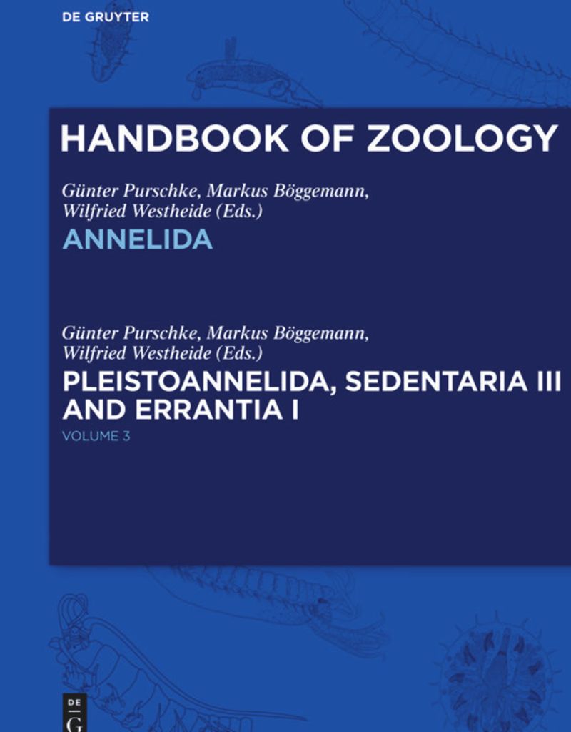book: Volume 3 Pleistoannelida, Sedentaria III and Errantia I