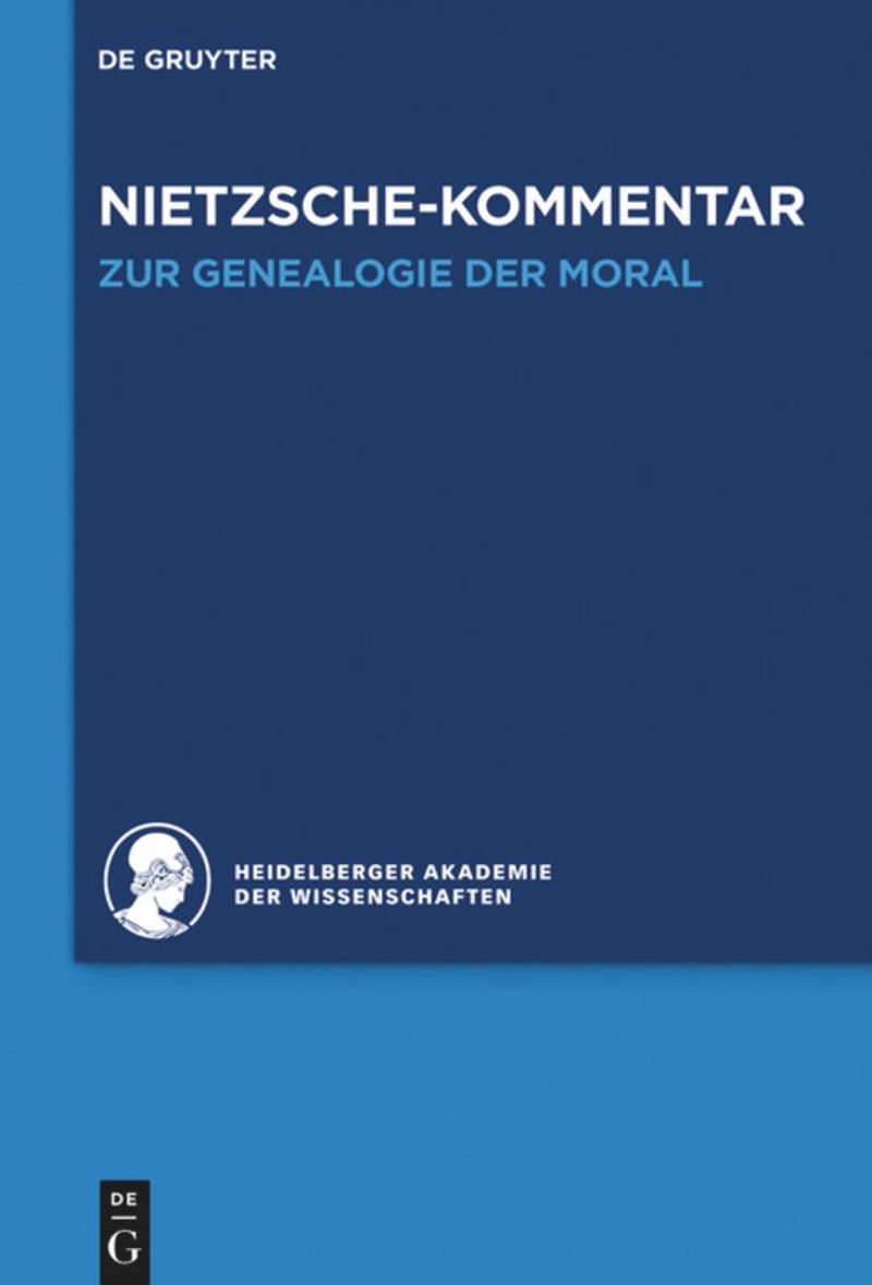 book: Band 5.2 Kommentar zu Nietzsches "Zur Genealogie der Moral"