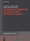 book: Handbuch Sprache im Urteil der Öffentlichkeit