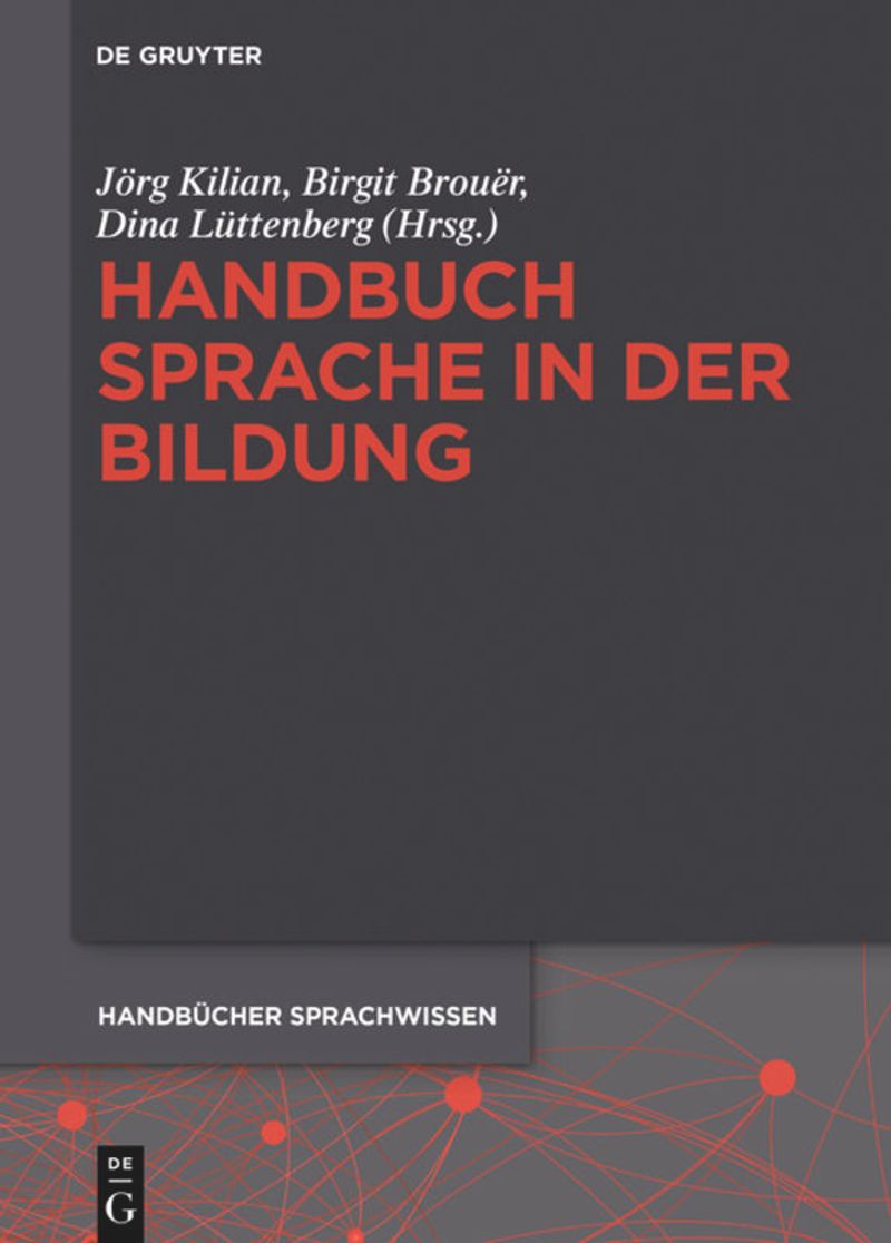 book: Handbuch Sprache in der Bildung