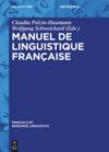 book: Manuel de linguistique française