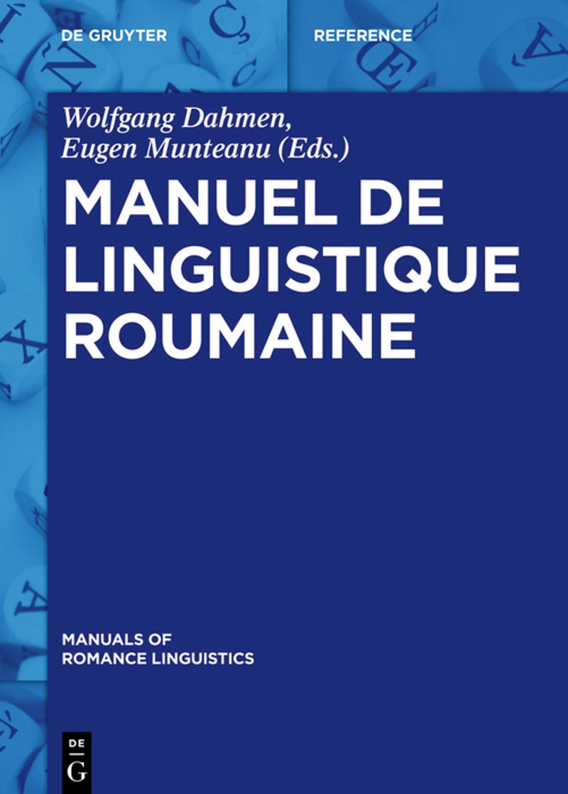book: Manuel de linguistique roumaine