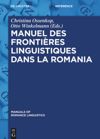 book: Manuel des frontières linguistiques dans la Romania