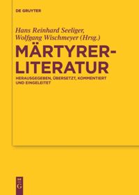 book: Märtyrerliteratur