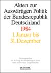 book: Akten zur Auswärtigen Politik der Bundesrepublik Deutschland 1984