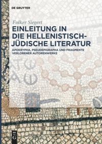 book: Einleitung in die hellenistisch-jüdische Literatur
