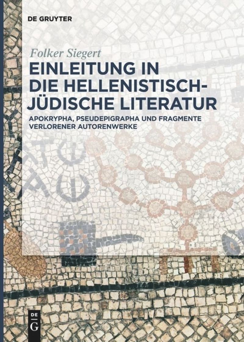 book: Einleitung in die hellenistisch-jüdische Literatur