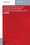 book: Grundthemen der Literaturwissenschaft: Lesen
