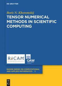 book: Tensor Numerical Methods in Scientific Computing
