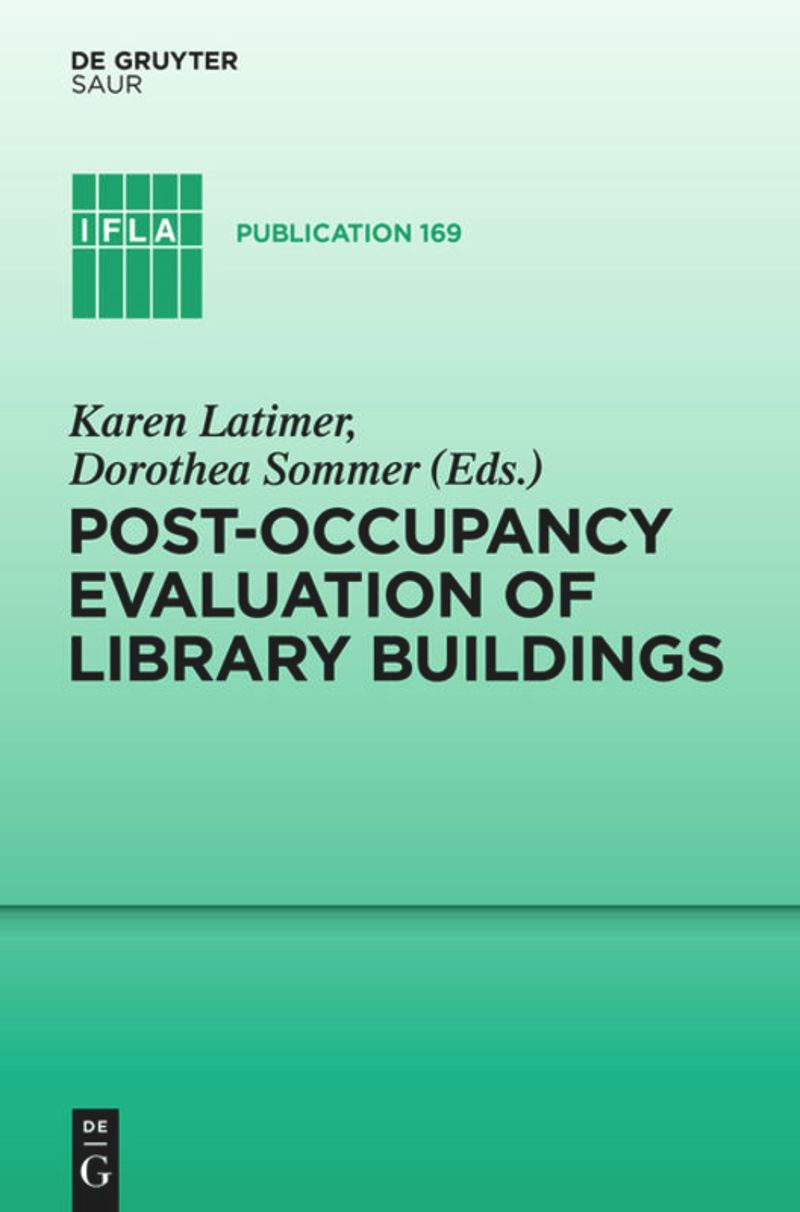 book: Post-occupancy evaluation of library buildings