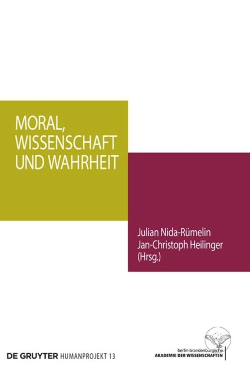 book: Moral, Wissenschaft und Wahrheit