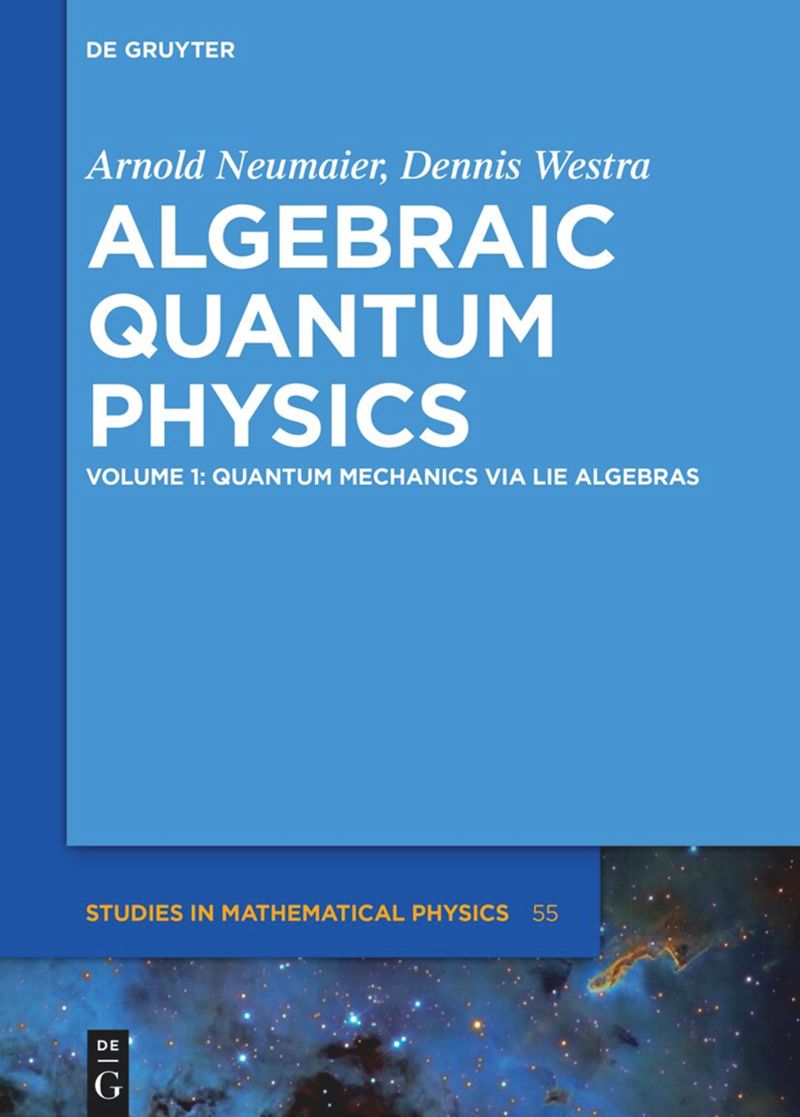 book: Volume 1 Quantum Mechanics via Lie Algebras