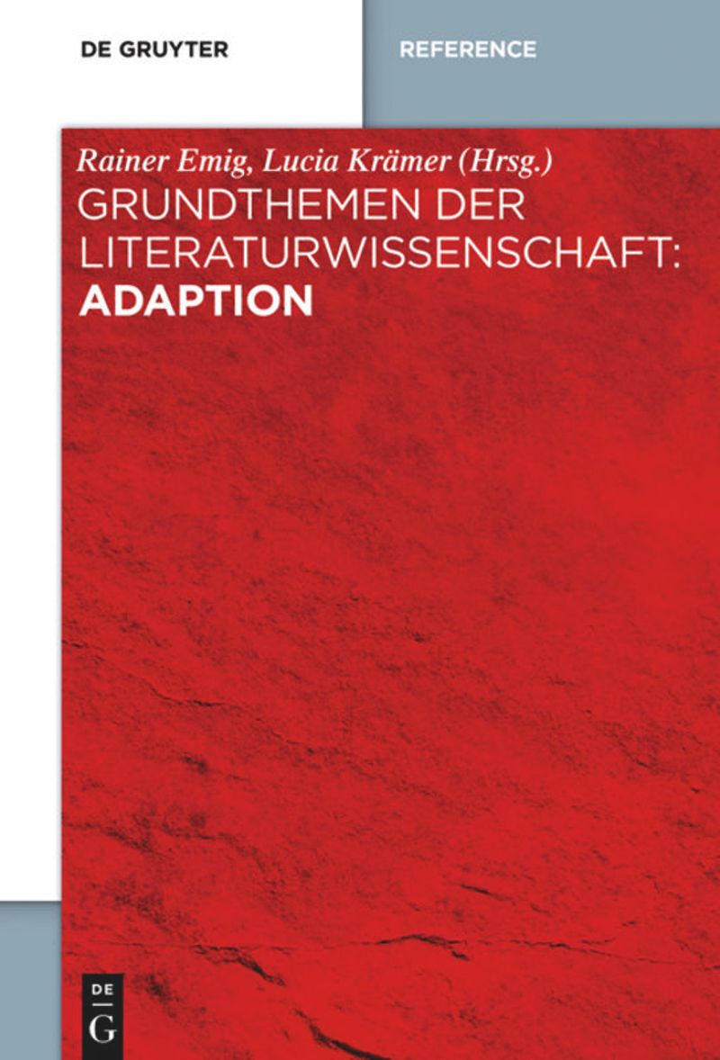 book: Grundthemen der Literaturwissenschaft: Adaption