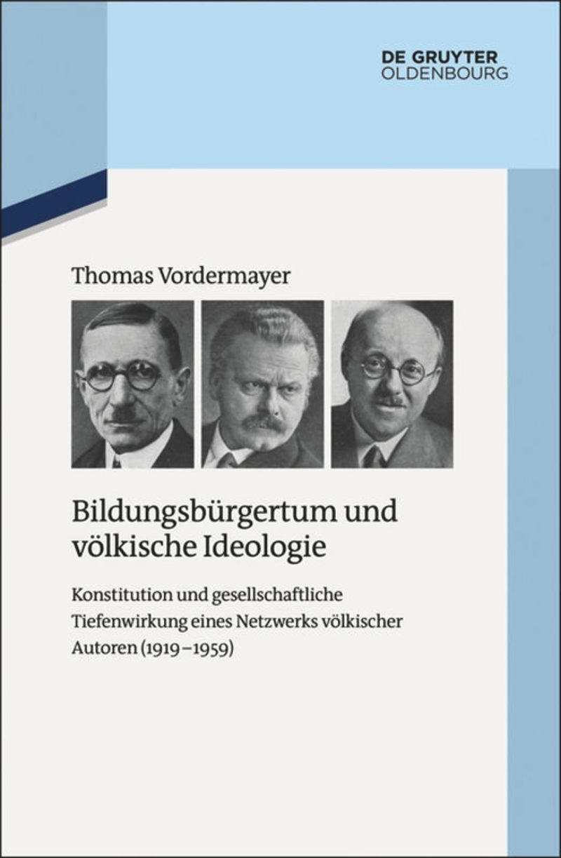 book: Bildungsbürgertum und völkische Ideologie