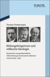 book: Bildungsbürgertum und völkische Ideologie