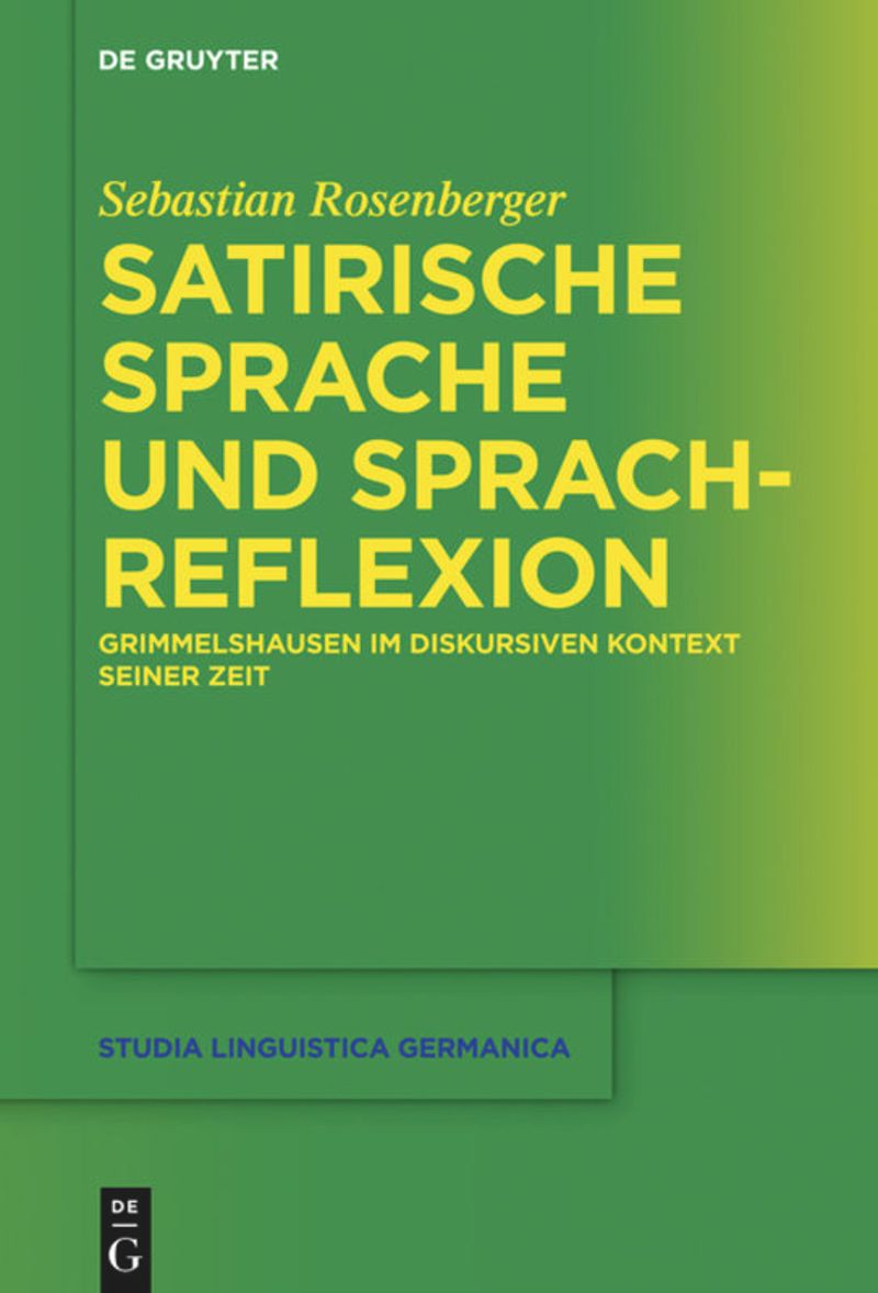 book: Satirische Sprache und Sprachreflexion