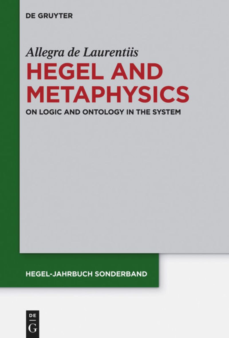 book: Hegel and Metaphysics