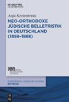 book: Neo-orthodoxe jüdische Belletristik in Deutschland (1859–1888)