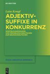 book: Adjektivsuffixe in Konkurrenz