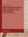 Die Kanontafeln des Euseb von Kaisareia