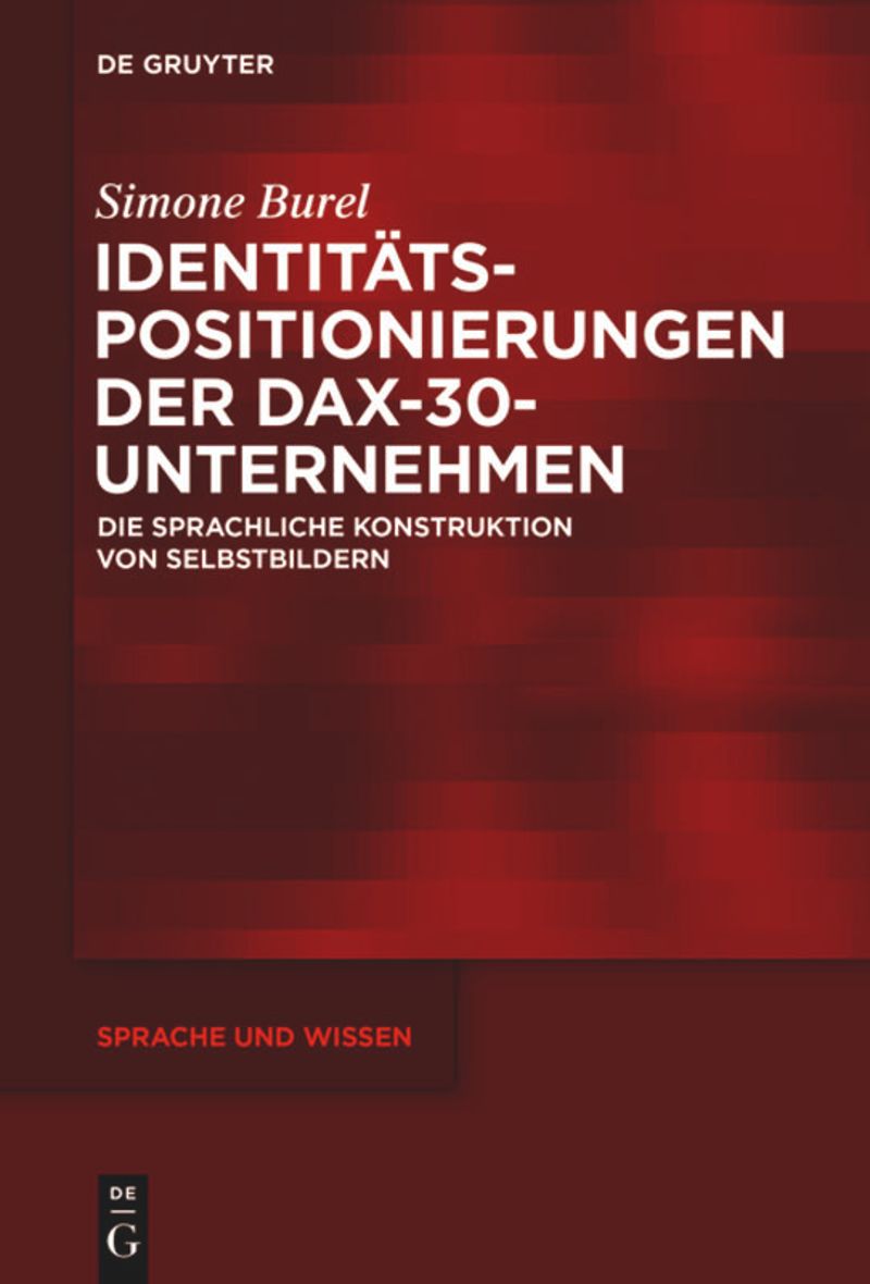 book: Identitätspositionierungen der DAX-30-Unternehmen