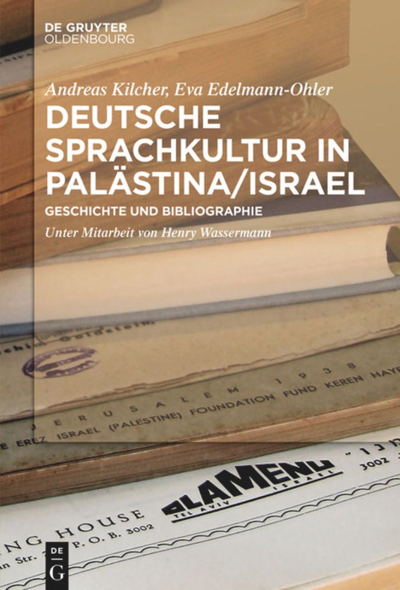 book: Deutsche Sprachkultur in Palästina/Israel