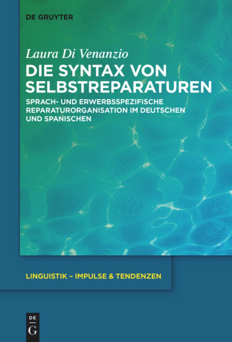book: Die Syntax von Selbstreparaturen